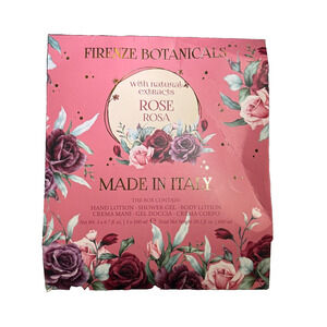 La Florentina Firenze Botanical Box with Hand Cream Shower Gel and Body Cream